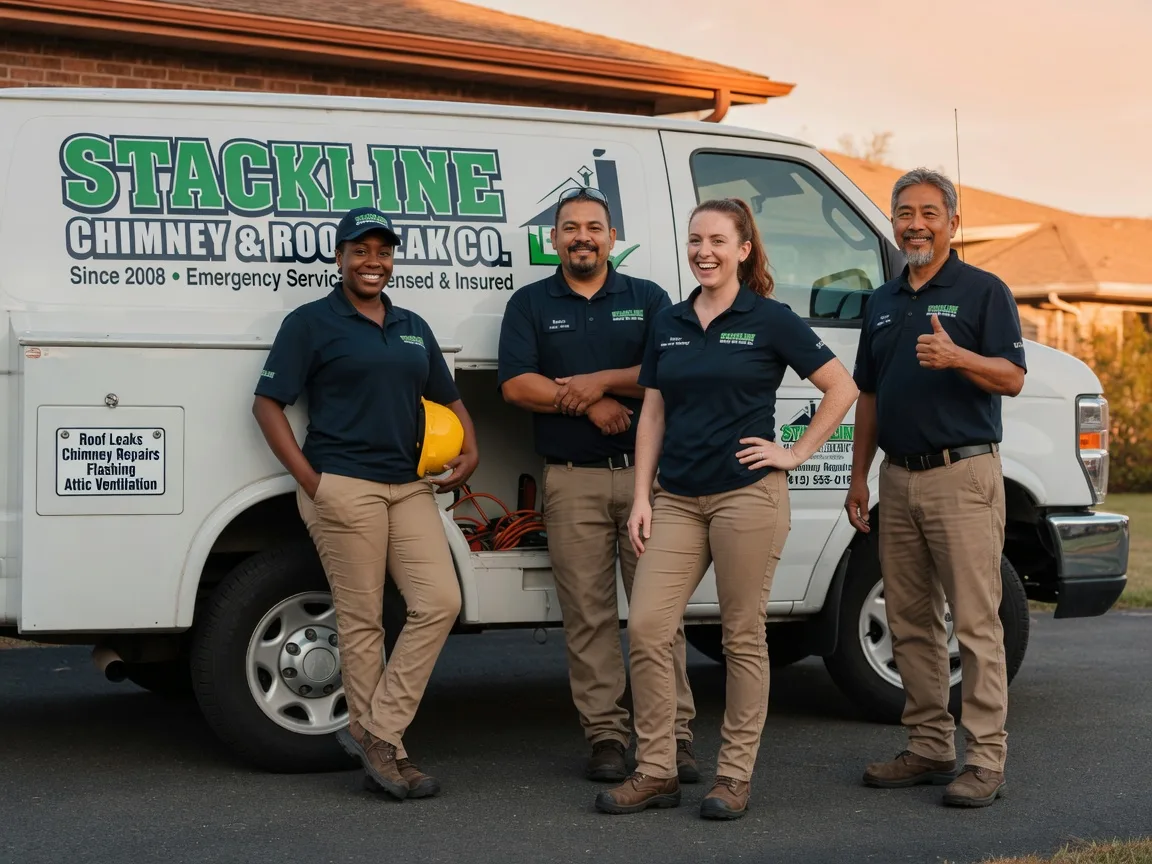 Chimney flashing repair company in Tiffin, IA